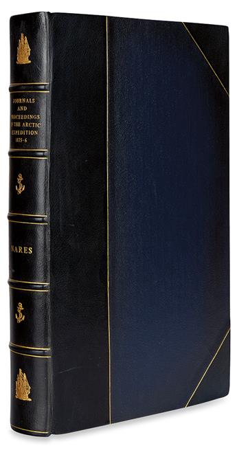 NARES, GEORGE STRONG, Sir.  Arctic Expedition, 1875-6. Journals and Proceedings of the Arctic Expedition, 1875-6.  1877